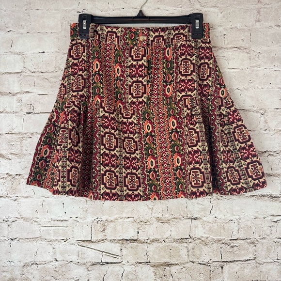 Walter Baker Women's Shauna Mini Skirt Size 4 100% Polyester Multicolor Casual - Picture 9 of 9